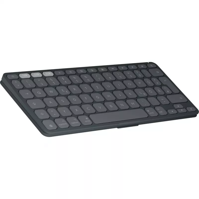 LOGITECH Keys-To-Go 2 voor iPad, iPhone, Mac en Apple TV draadloos toetsenbord grafiet