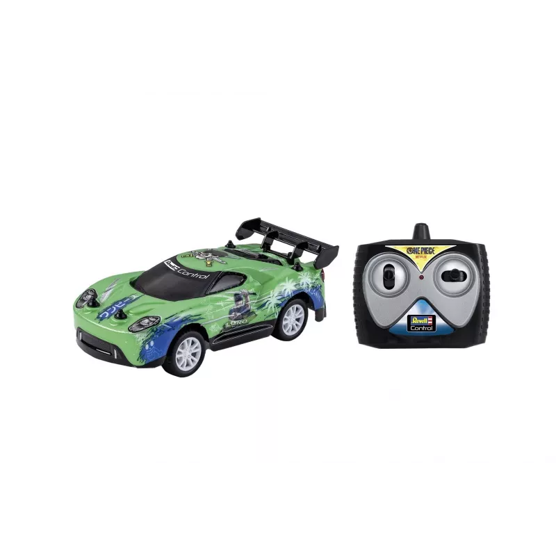 RC-rallyauto REVELL One Piece Zoro – op afstand bestuurd model, thematisch verzamelaarsdesign