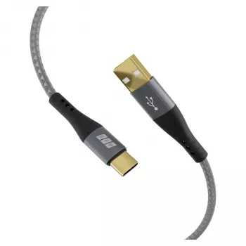 EFB Elektronik USB-A naar USB-C kabelset 60W QC 3A 3x2m - Digitaal/Data (USB-AC-00008)