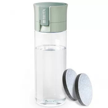Herbruikbare drinkfles BRITA Fill&Go Vital 600 ml met geïntegreerd MicroDisc-filter, groen