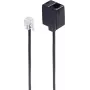 ShiverPeaks BS70226 6m telefoonkabel zwart