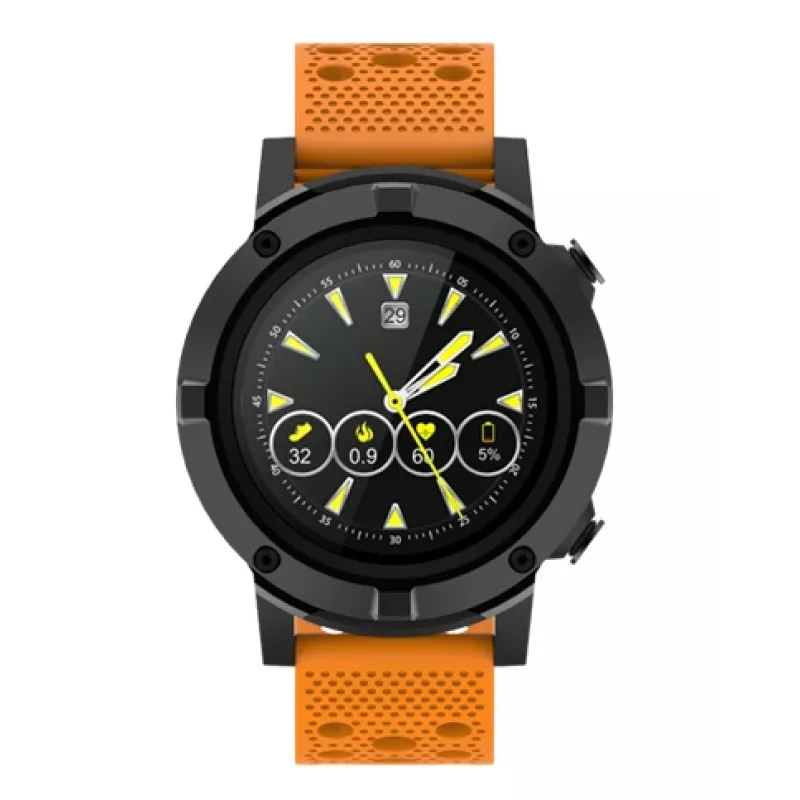 Denver SW-660 GPS-smartwatch, 1,3" AMOLED, oranje bandje