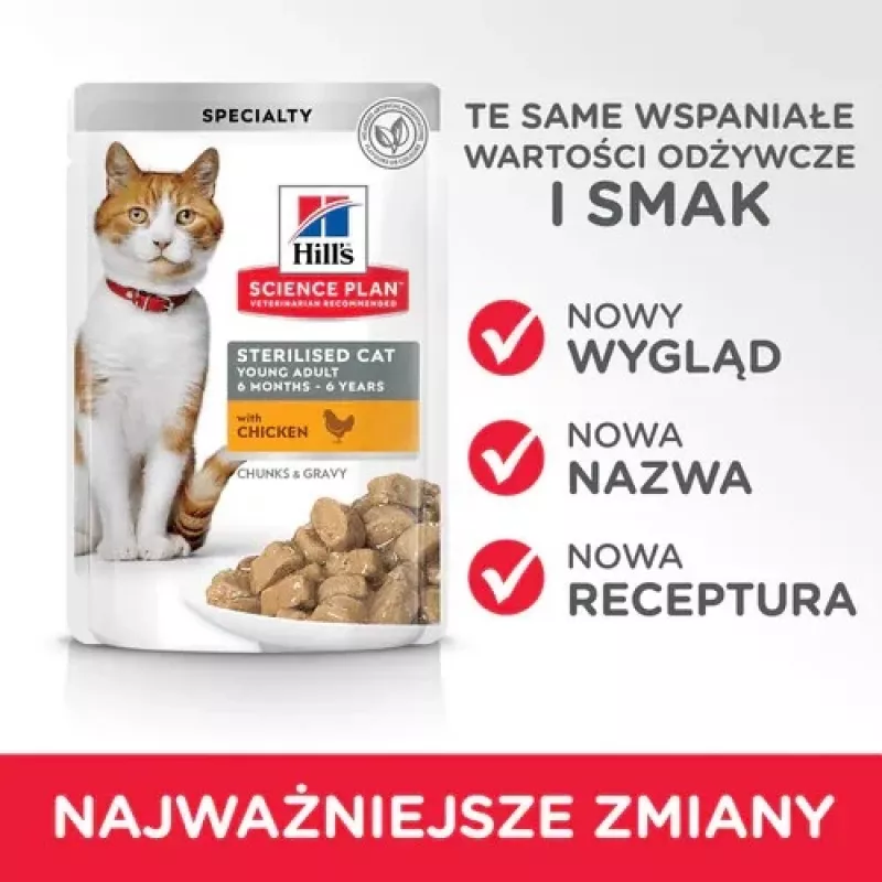 HILL'S Science Plan Adult met kip - natvoer voor katten - 85 g