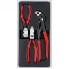 Knipex tangenset Power-Pack, 3-delig, gepolijst, kunststof