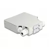 DeLOCK glasvezelverdeelbox DIN-rail 8 poorten grijs