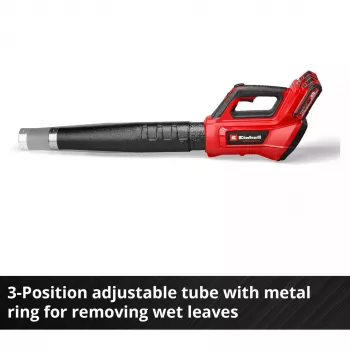 Professionele accu-bladblazer GP-LB 36/230 Li E BL-Solo, 36 volt (2x18 V) (rood/zwart, zonder accu en oplader)