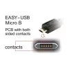 USB-kabel DeLOCK 83845 USB 2.0 0,5 m USB A Micro-USB B zwart