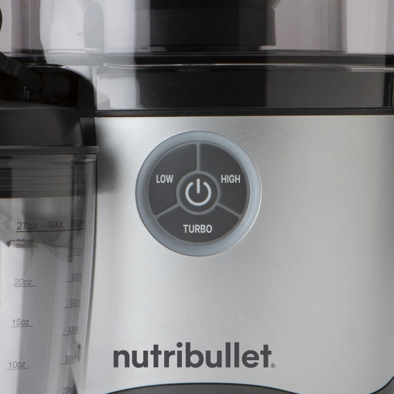 NutriBullet juicer Pro NBJ200G (zilver/grijs, 1.000 watt) (0C22500002)