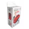 Optische draadloze muis Rebeltec STAR rood