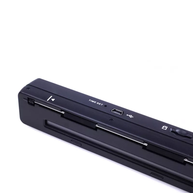 Pen-scanner MEDIA-TECH MT4090, zwart, LED-indicatie, USB 2.0, MicroSD, AAA-batterij