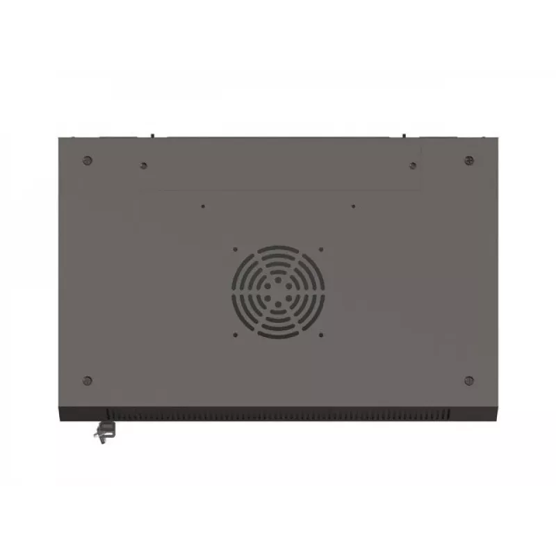 Wandmontage rack LANBERG WF03-5309-10B, 9U, 500×350×540 mm, max. belasting 60 kg, zwart