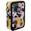 Dubbeldeks school-etui met inhoud CoolPack Jumper 2 PANDA GANG