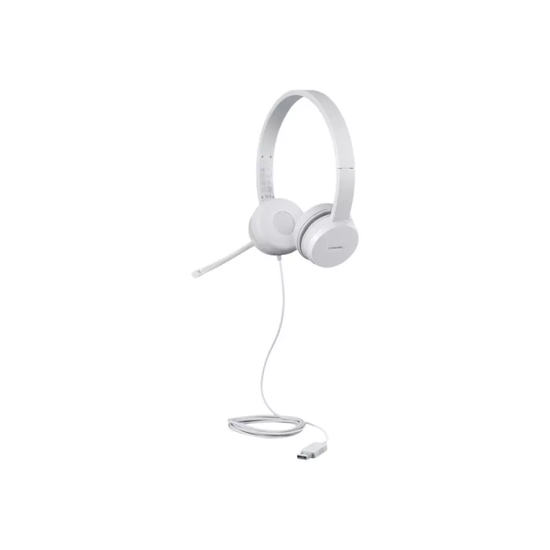 Lenovo GXD1E71385 Koptelefoon/headset bedraad polsgesprekken/muziek USB Type-A Grijs