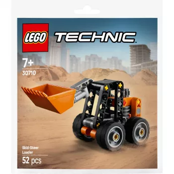 Bouwspeelgoed LEGO Technic compactlader 30710 met beweegbare armen en rupsbanden