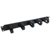 Extralink kabelorganizer, 1U met kunststofhouders