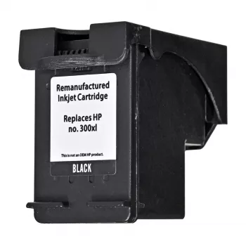 Superbulk compatibele inktpatroon voor HP 300XL CC641, zwart, pigmentinkt, standaardbereik, 1 stuk