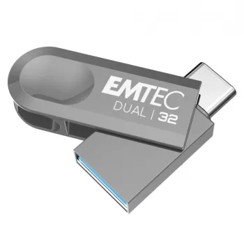 USB-flashdrive Emtec 32 GB USB Type-A USB Type-C D280