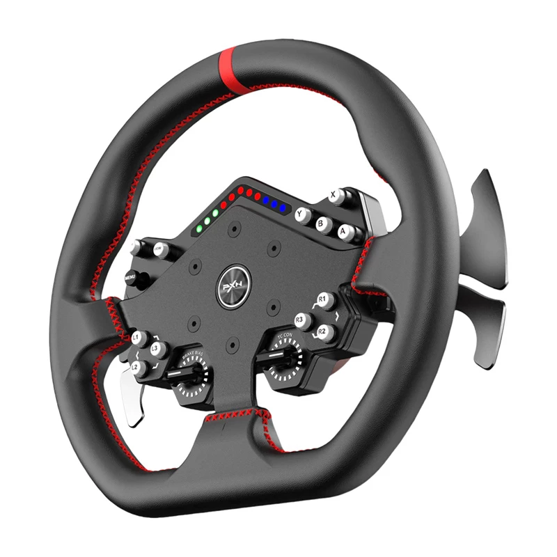 Gaming-stuur PXN WDS R2 met instelbare gevoeligheid en vibratiefeedback