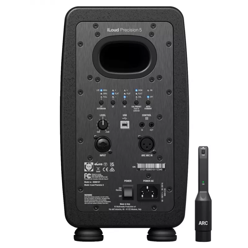 IK Multimedia iLoud Precision 5 - actieve monitor, zwart