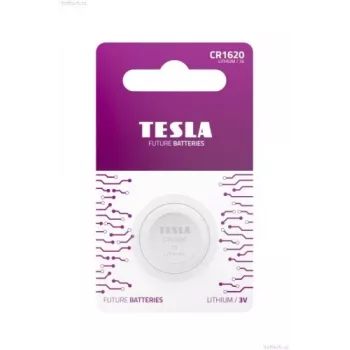 Batterij Tesla CR1620 lithium 60 mAh (1 stuk)