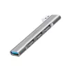 LogiLink USB 3.2 Gen1 hub 4-poorts USB-A 1x USB3.0 AF 3x USB2.0 AF UA0436