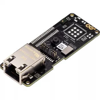 Industrial Shield Arduino Portenta Vision Ethernet ASX00021 — industriële I/O-uitbreiding voor Portenta Vision met Ethernet-connectiviteit
