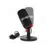Studiomicrofoon BLOW met LED-standaard — bedraad USB 2.0, 20–16000 Hz, gevoeligheid -50 dB, 237 g