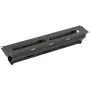 Kabelmanagementpaneel LOGON RAO425BL 2U zwart 19 inch
