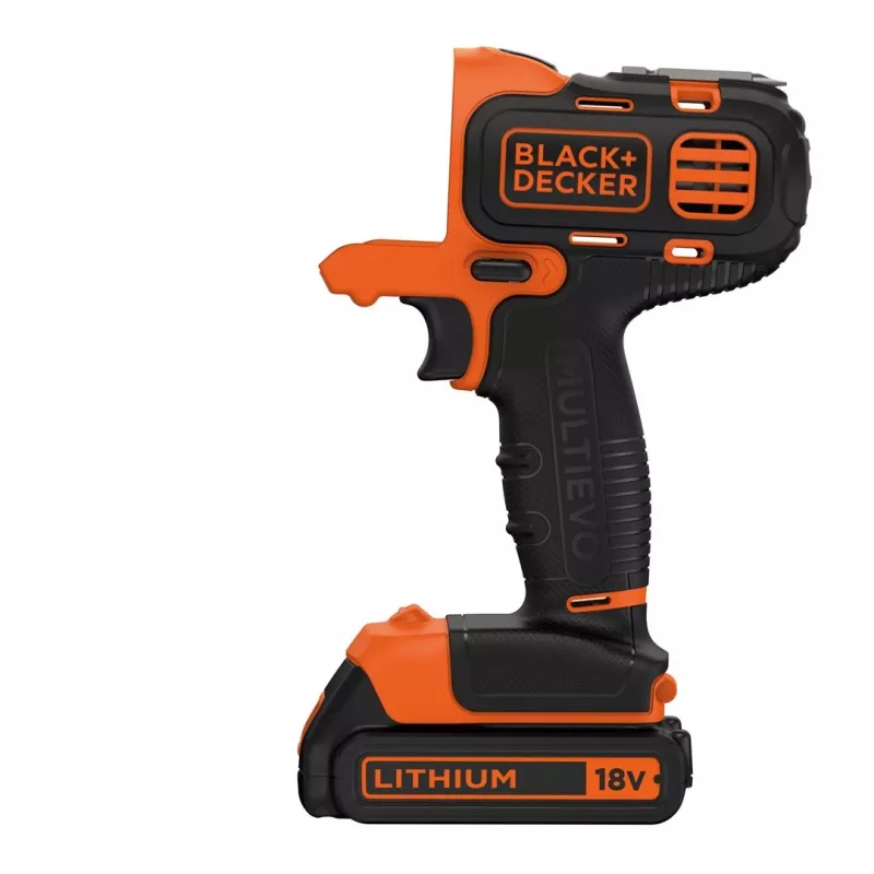 Black & Decker MT218K-QW oscillerende multitool zwart, oranje 8500 OPM