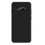 eSTUFF MADRID ES673154-BULK achterkant voor Samsung Galaxy S10, siliconen, zwart