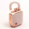 Draagbare mono-luidspreker Divoom LoveLock roze