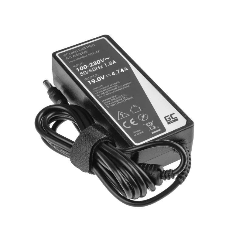 Green Cell AD27AP voeding/adapter indoor 90 W zwart