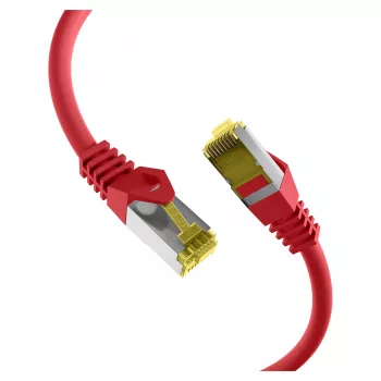 EFB-Elektronik RJ45-patchkabel Cat.6A S/FTP LSZHCat.7 ruwe kabel rood 0,15 m fabrikant: EFB Elektronik (MK7001.0,15R)
