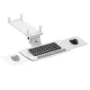 Toetsenbordhouder MACLEAN MC-156 W — verstelbaar plateau onder tafel, max. belasting 5 kg