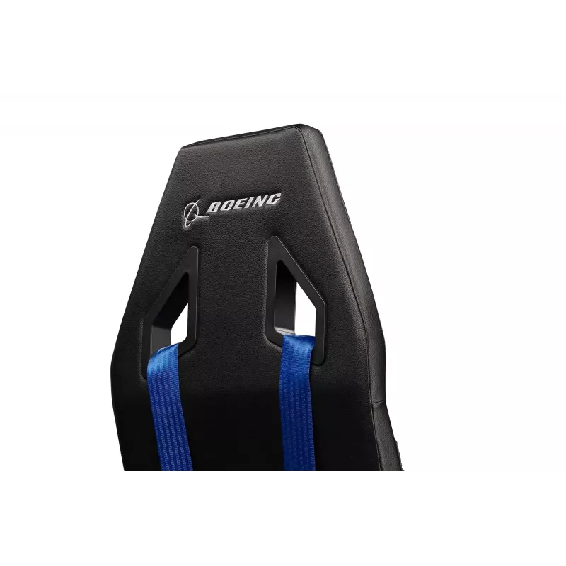 Next Level Racing Boeing Commercial Edition vluchtsimulator-cockpit, blauwe accenten