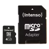 GEHEUGEN MICRO SDHC 4GB C10/W/ADAPTER 3413450 INTENSO