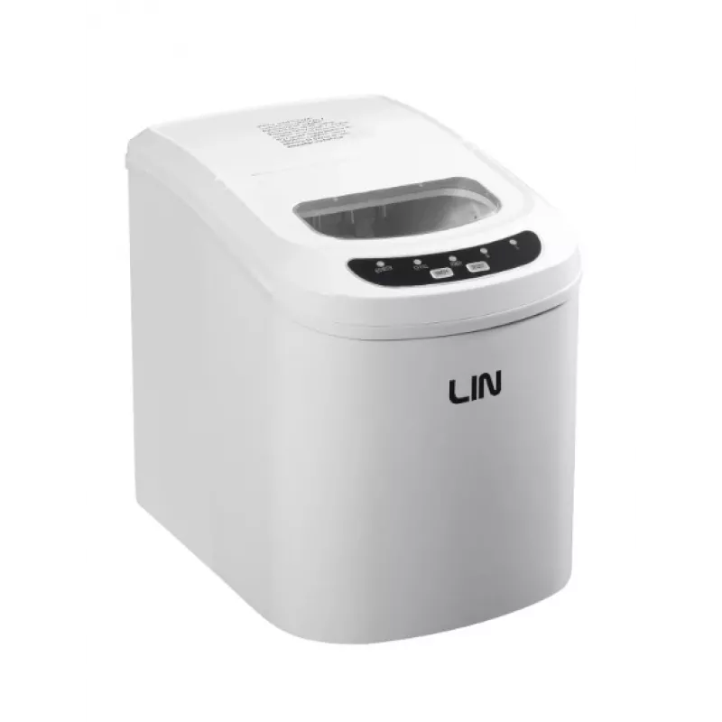 Draagbare ijsblokjesmachine LIN ICE PRO-W12 wit