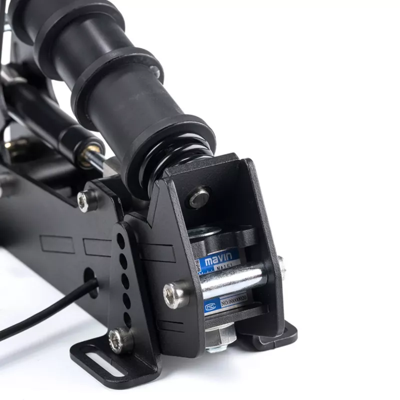 Pedalenset Heusinkveld Ultimate+ 2 – load-cell-rem, verstelbare pedalen, zwart