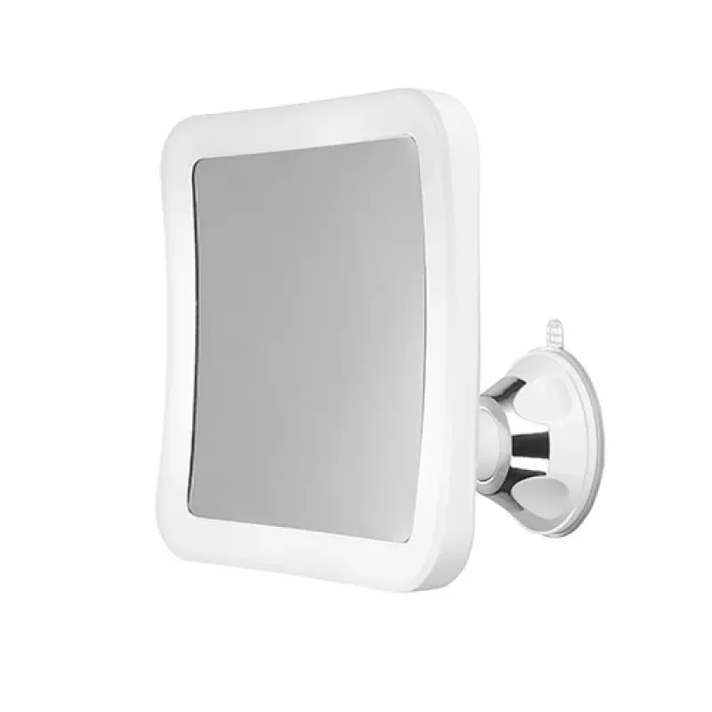 Badkamerspiegel Camry CR 2169 LED 16,3 cm wit — verlichte wandspiegel