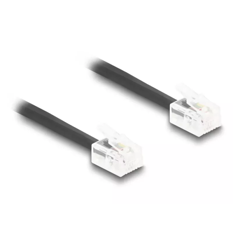 Telefoonkabel DeLOCK 90202 2 m zwart