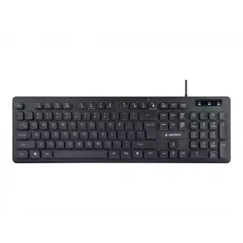 MULTIMEDIA-TOETSENBORD USB ENG/ZWART KB-UML-02 GEMBIRD