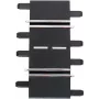 Carrera Evolution / DIGITAL 132 / DIGITAL 124 1/4 recht baanstuk, 2 stuks