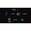Neon Lights Dog MANTA SNL68MT Franse buldog decoratief neonbord