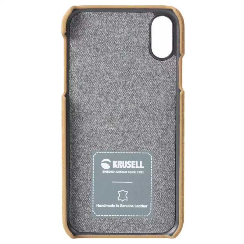 Hoesje Krusell Broby iPhone XS Max 16,5 cm (6,5 inch) bruin