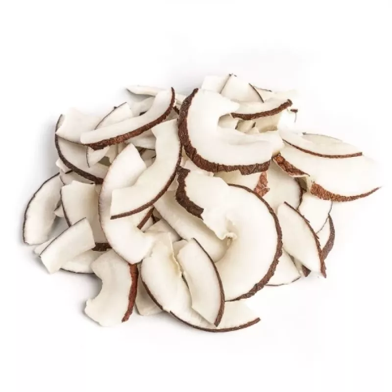 Gedroogde kokos Eco fresh foods 100 g – geraspte kokos, verpakking van 100 g
