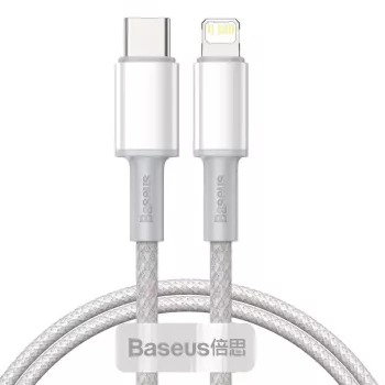 Baseus CATLGD-02 Lightning-kabel 1 m wit