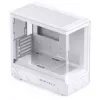 Jonsbo D200 witte mATX mid-tower-behuizing met gehard glas en mini temp-display