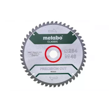 Cirkelzaagblad Metabo 628061000 25,4 cm