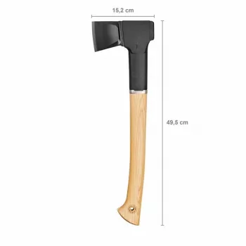 Fiskars Norden N12 kloofbijl, hickory steel