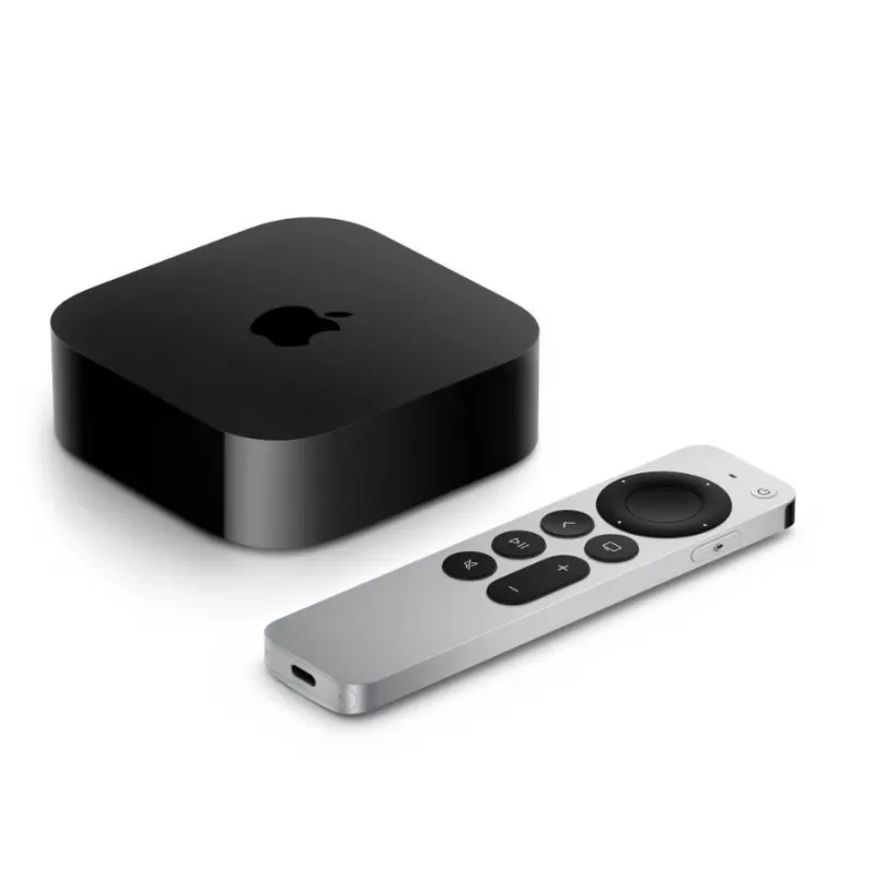 Apple TV 4K zwart zilver 128 GB Wi-Fi Ethernet A15 processor